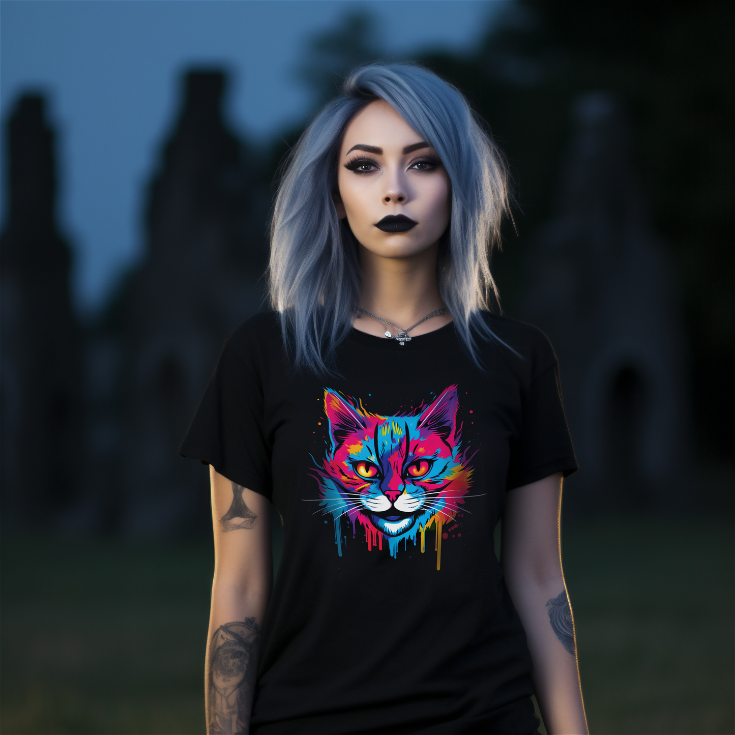 Cat's Eye - Prism Pop Unisex Graphic Tee