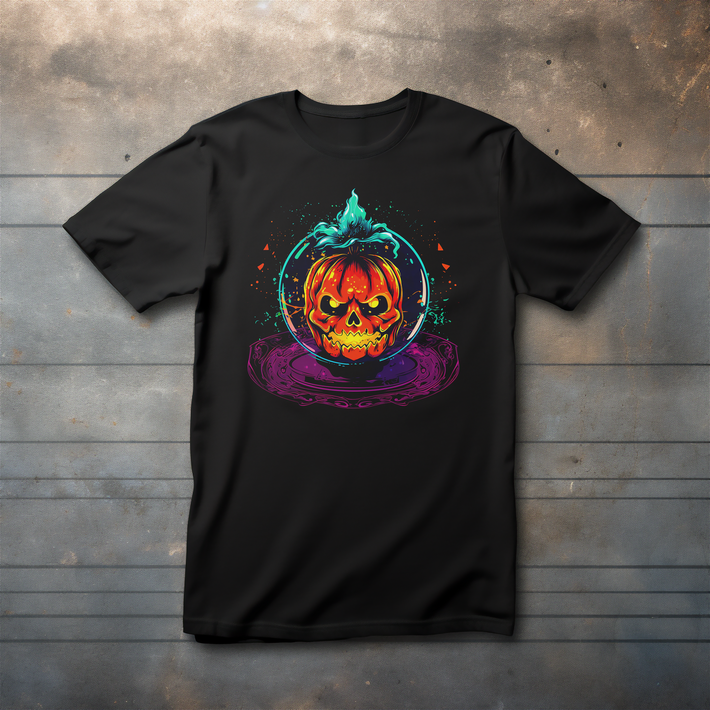 The Crystal Pumpkin - Prism Pop Unisex Graphic Tee