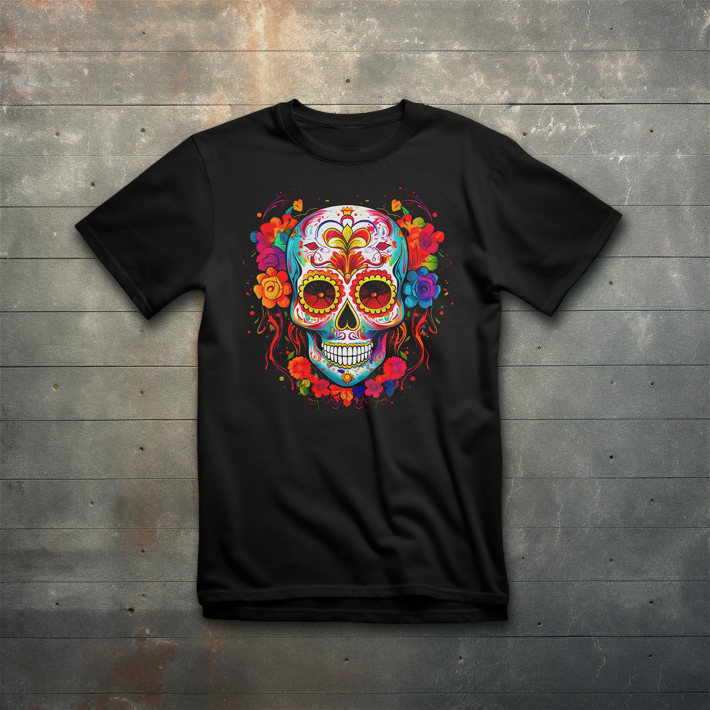 Sugar Skull - Prism Pop Unisex Graphic Tee