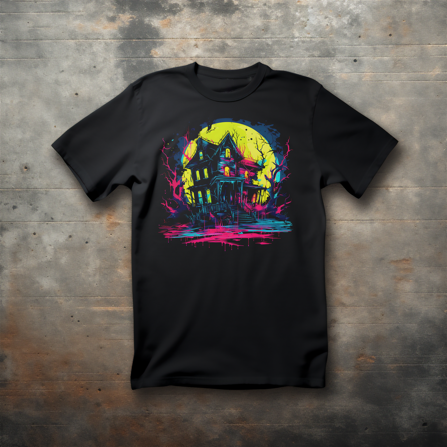 The Spook House - Prism Pop Unisex Graphic Tee