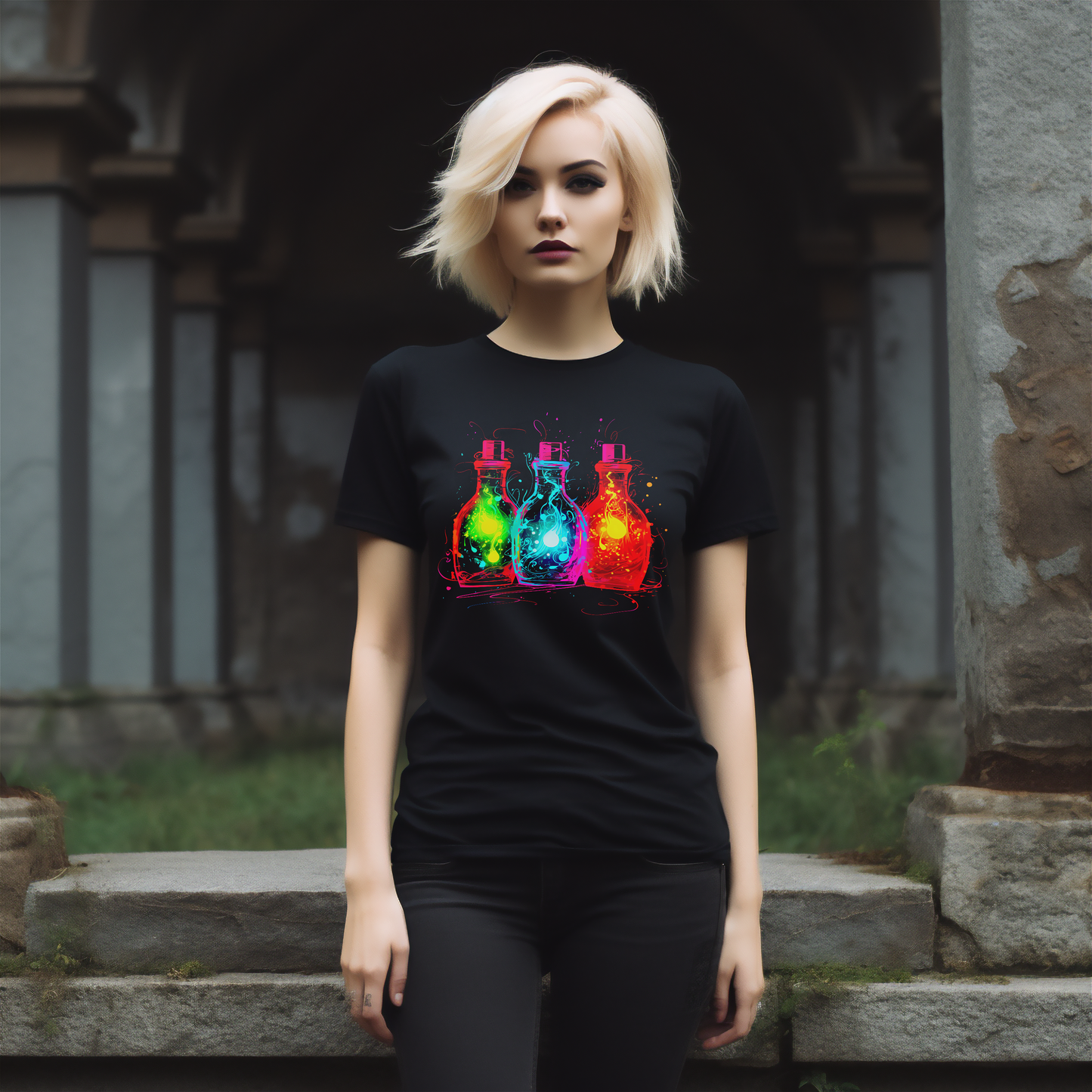 Potions - Prism Pop Unisex Graphic Tee